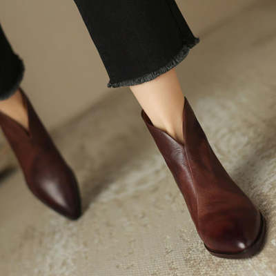 purpleMonvella | Elegant ankle boot