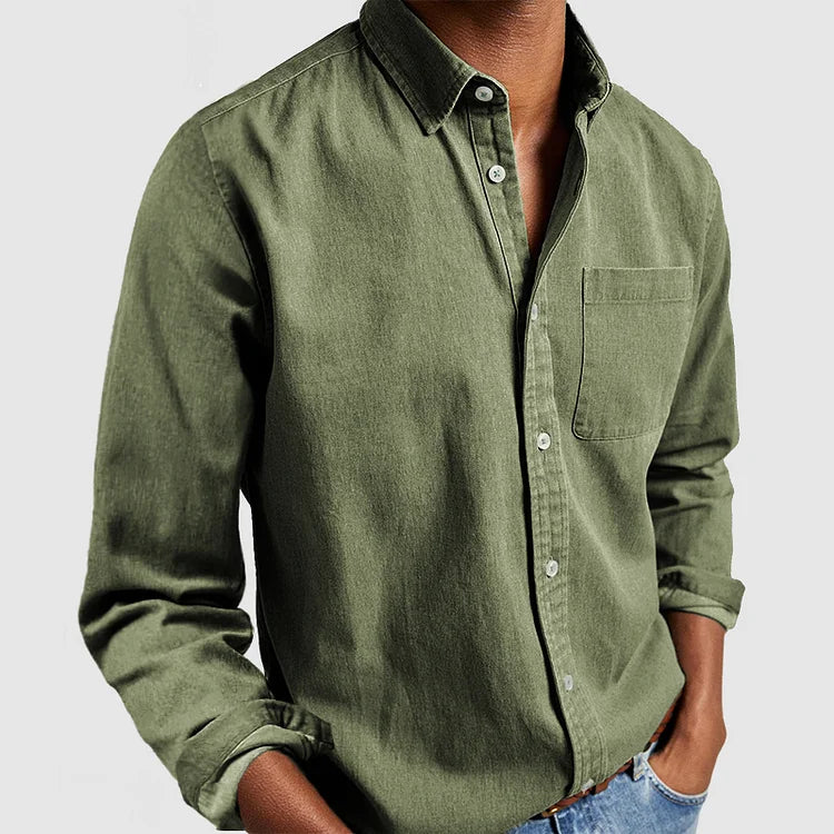 Charles - Elegant Linen Shirt