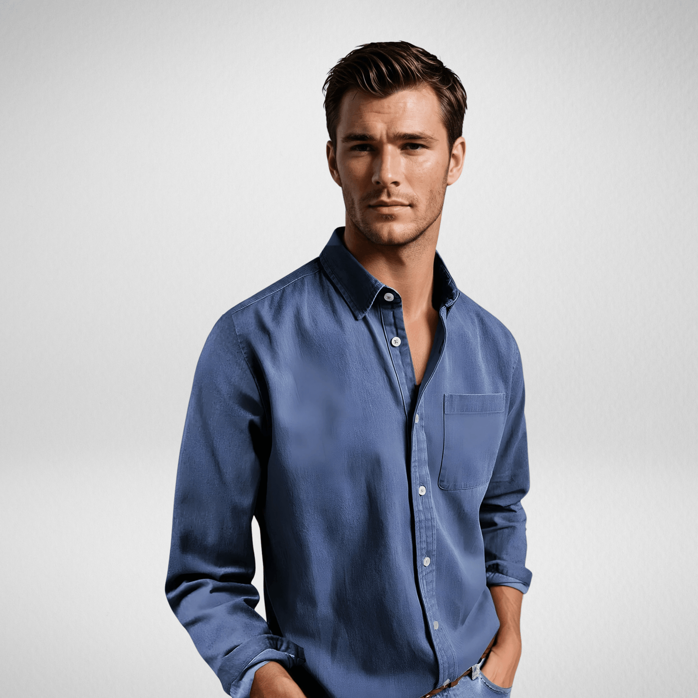 Charles - Elegant Linen Shirt